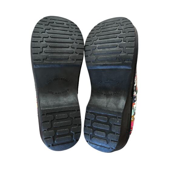 NEW Slip On Clogs 9.5W Women Easy Works By Easy Street "LAURIE" Dog Patent Shoes - Picture 8 of 9